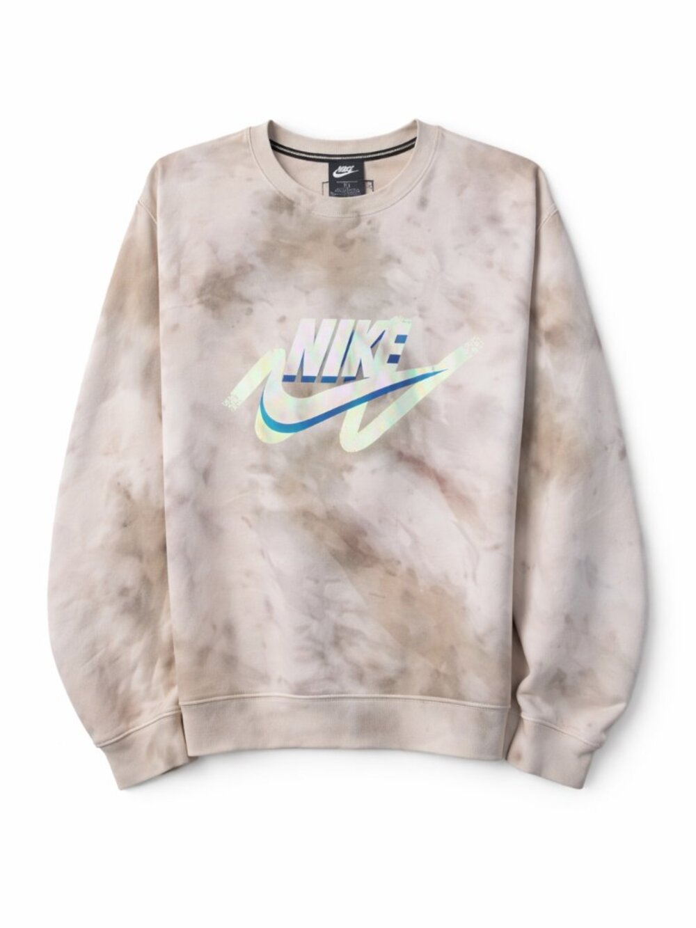 Nike Tie-Dye Crewneck Sweatshirt, Size 1X, Plus Size Cozy and Cute